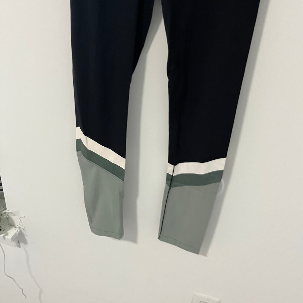 All Access Black & Green Color Block Leggings Siz… - image 3